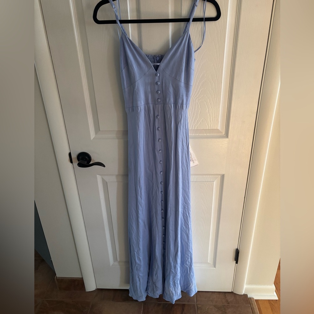 Dress the Population Lavender Blue Mia Maxi Dress